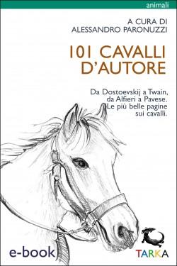 101 cavalli d'autore, a cura di Sandro Paronuzzi, copertina del libro ebook