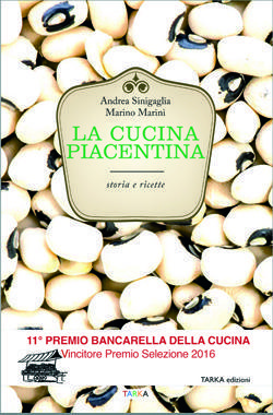 Copertina del libro La cucina piacentina. Storie e ricette, di Andrea Sinigaglia e Marino Marini